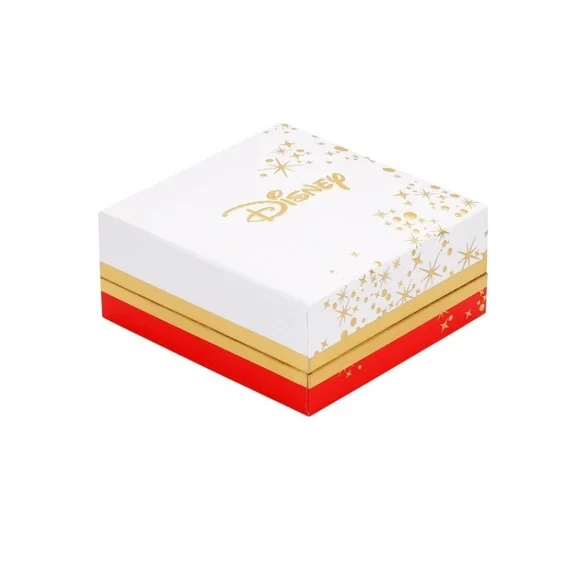 NWT Disney Cubic Zirconia Hoop and hearts, Crystal Bow Minnie Mouse Earring Set - Picture 7 of 7